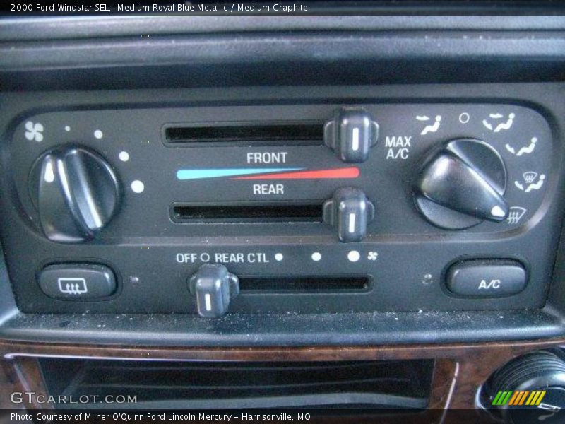 Medium Royal Blue Metallic / Medium Graphite 2000 Ford Windstar SEL