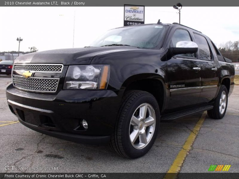 Black / Ebony 2010 Chevrolet Avalanche LTZ