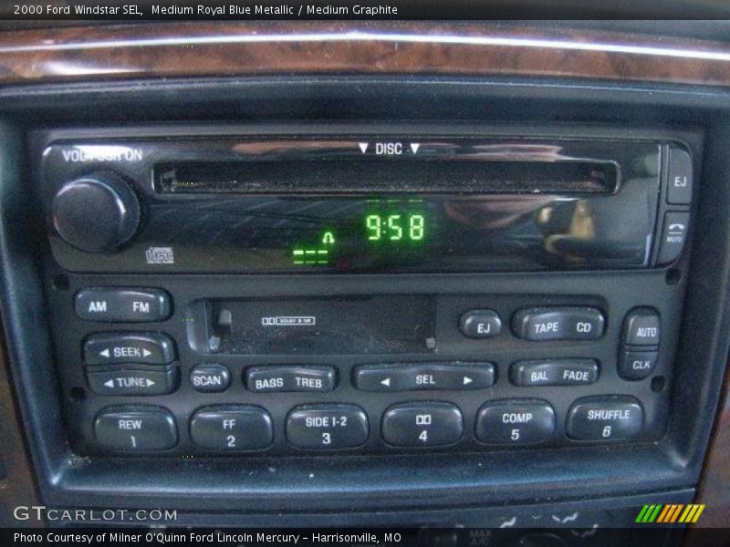 Medium Royal Blue Metallic / Medium Graphite 2000 Ford Windstar SEL