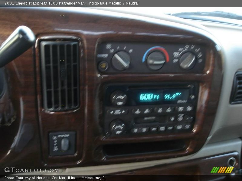 Indigo Blue Metallic / Neutral 2001 Chevrolet Express 1500 Passenger Van