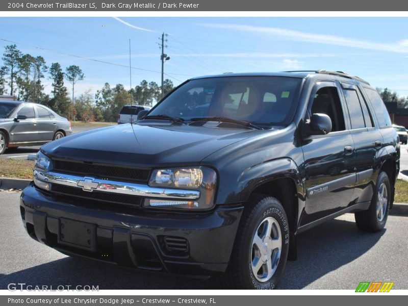 Dark Gray Metallic / Dark Pewter 2004 Chevrolet TrailBlazer LS