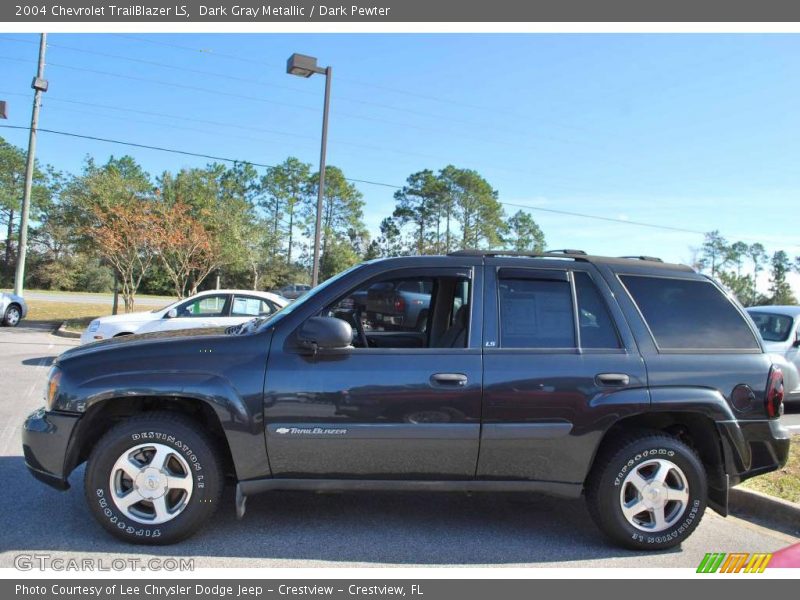 Dark Gray Metallic / Dark Pewter 2004 Chevrolet TrailBlazer LS