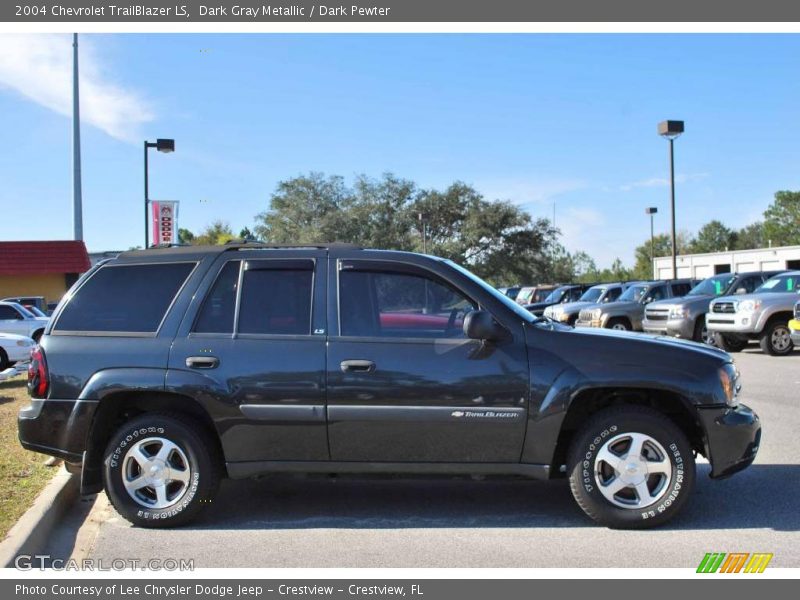 Dark Gray Metallic / Dark Pewter 2004 Chevrolet TrailBlazer LS