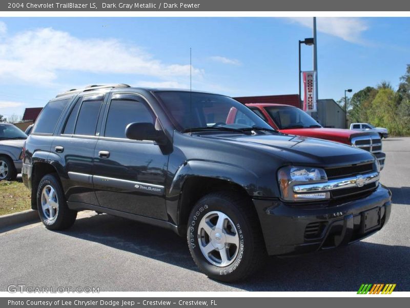 Dark Gray Metallic / Dark Pewter 2004 Chevrolet TrailBlazer LS