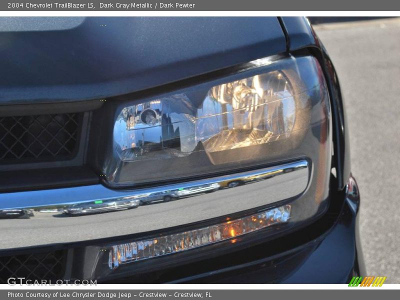 Dark Gray Metallic / Dark Pewter 2004 Chevrolet TrailBlazer LS