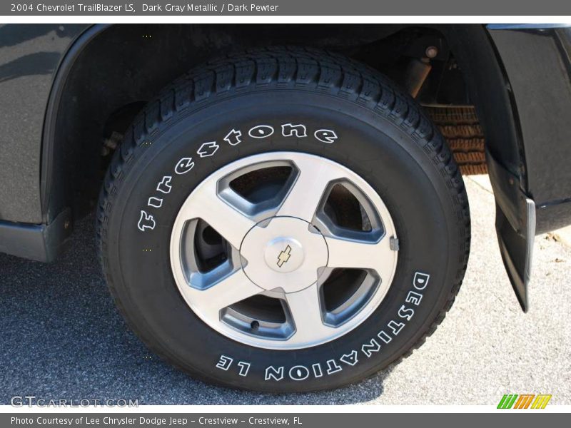 Dark Gray Metallic / Dark Pewter 2004 Chevrolet TrailBlazer LS