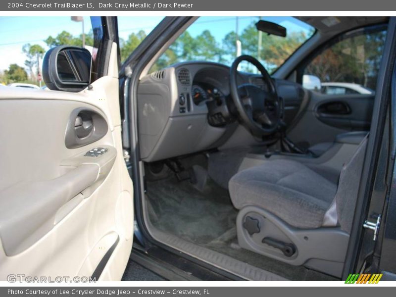 Dark Gray Metallic / Dark Pewter 2004 Chevrolet TrailBlazer LS