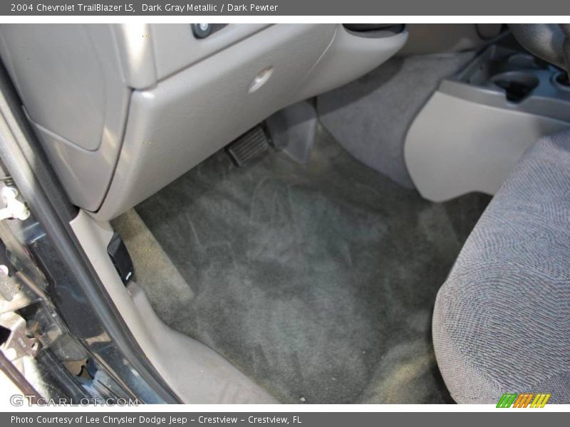 Dark Gray Metallic / Dark Pewter 2004 Chevrolet TrailBlazer LS
