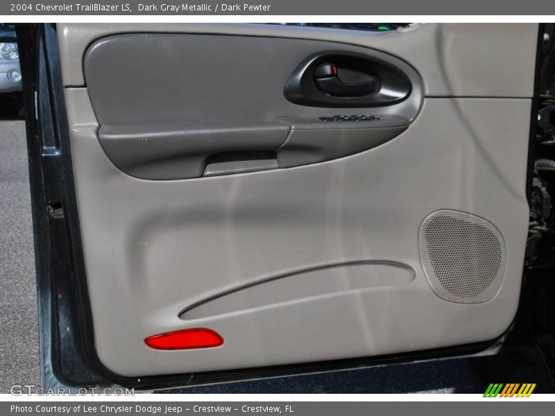 Dark Gray Metallic / Dark Pewter 2004 Chevrolet TrailBlazer LS