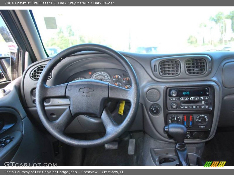 Dark Gray Metallic / Dark Pewter 2004 Chevrolet TrailBlazer LS