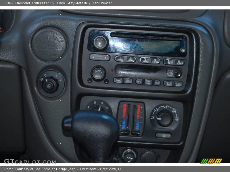 Dark Gray Metallic / Dark Pewter 2004 Chevrolet TrailBlazer LS