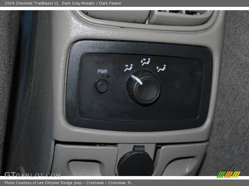 Dark Gray Metallic / Dark Pewter 2004 Chevrolet TrailBlazer LS