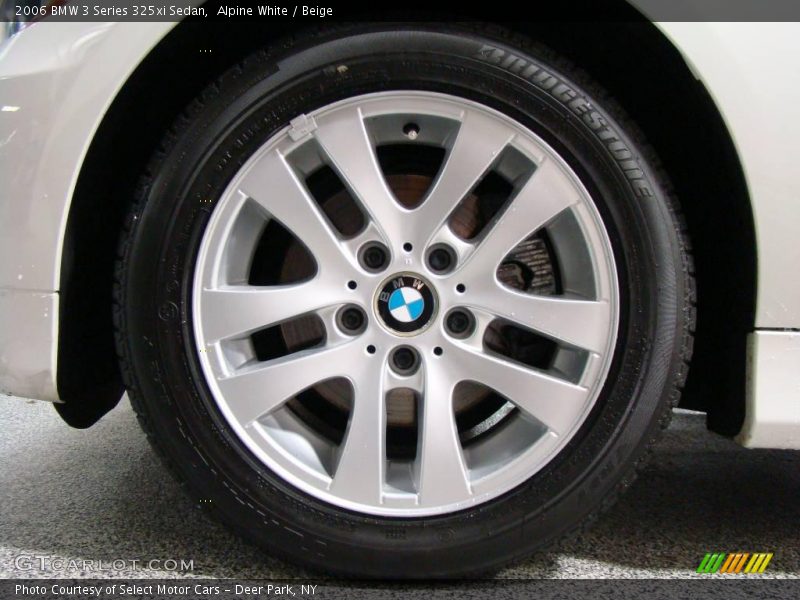Alpine White / Beige 2006 BMW 3 Series 325xi Sedan