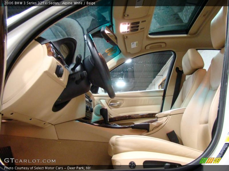 Alpine White / Beige 2006 BMW 3 Series 325xi Sedan