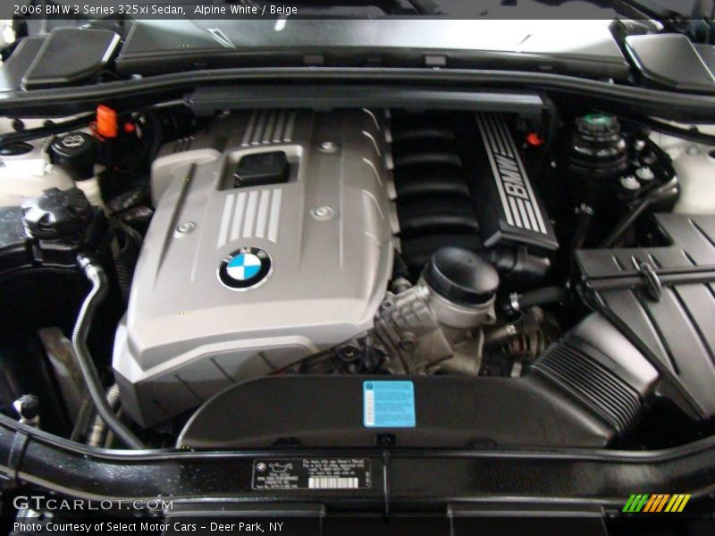 Alpine White / Beige 2006 BMW 3 Series 325xi Sedan