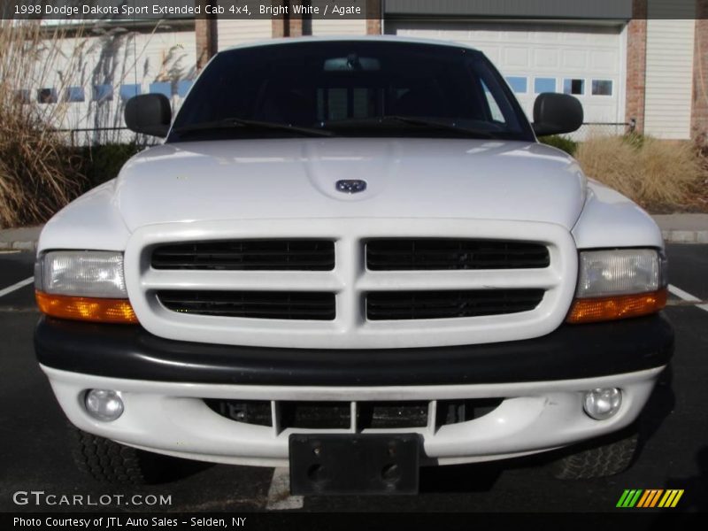 Bright White / Agate 1998 Dodge Dakota Sport Extended Cab 4x4