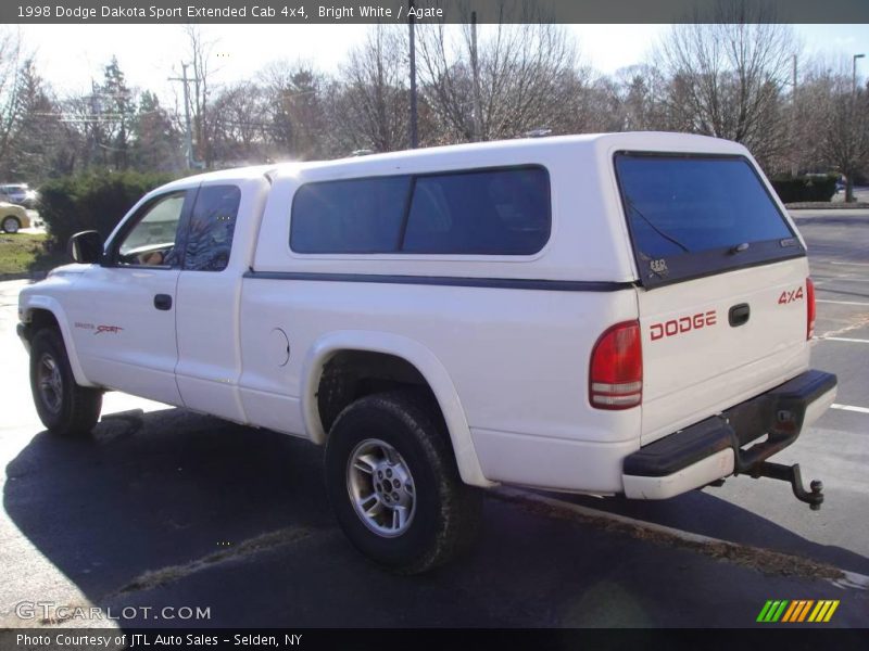 Bright White / Agate 1998 Dodge Dakota Sport Extended Cab 4x4