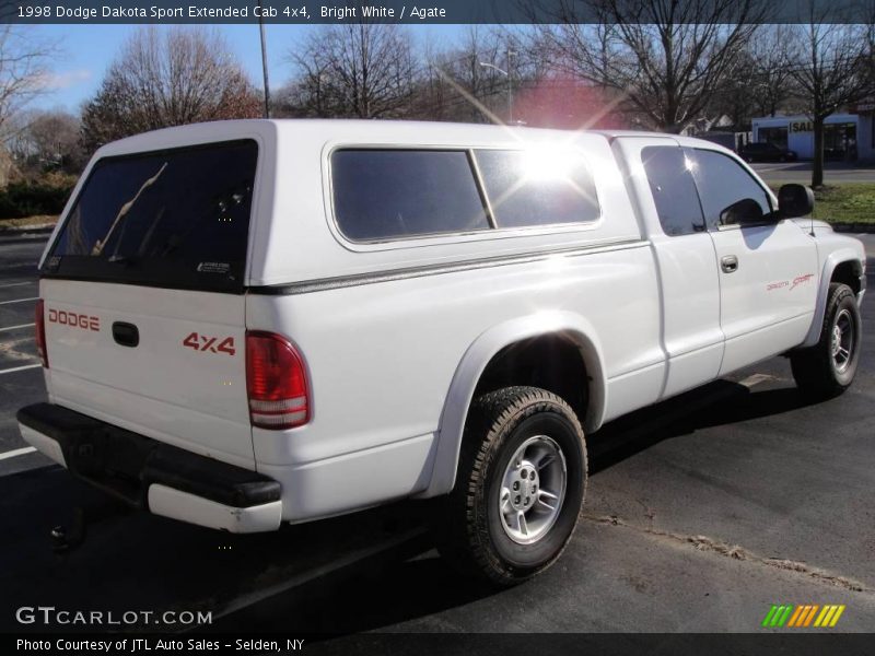 Bright White / Agate 1998 Dodge Dakota Sport Extended Cab 4x4