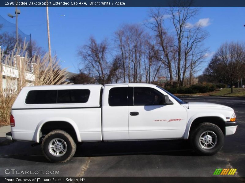 Bright White / Agate 1998 Dodge Dakota Sport Extended Cab 4x4