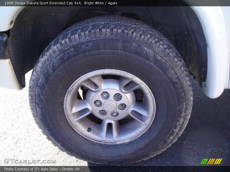 Bright White / Agate 1998 Dodge Dakota Sport Extended Cab 4x4