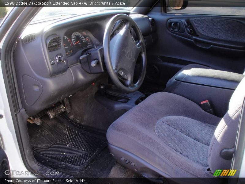 Bright White / Agate 1998 Dodge Dakota Sport Extended Cab 4x4