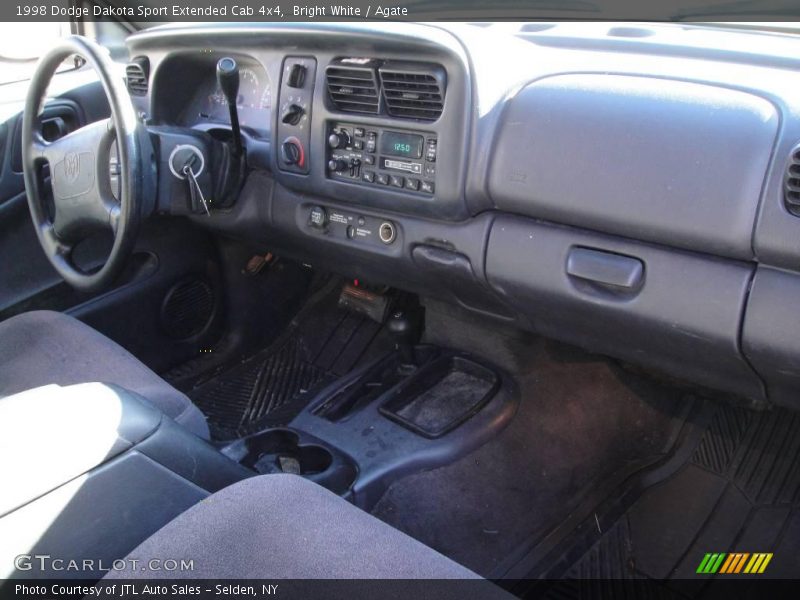 Bright White / Agate 1998 Dodge Dakota Sport Extended Cab 4x4