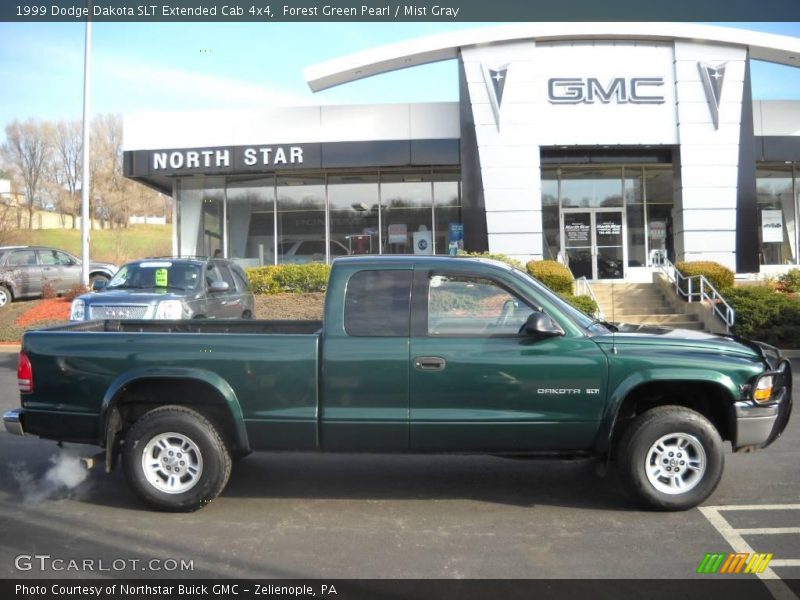  1999 Dakota SLT Extended Cab 4x4 Forest Green Pearl