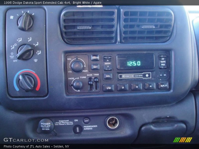 Bright White / Agate 1998 Dodge Dakota Sport Extended Cab 4x4