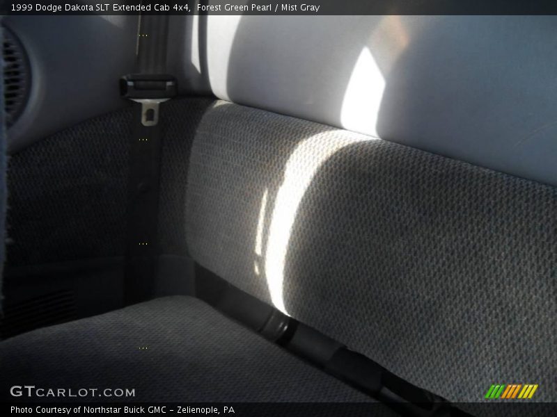 Forest Green Pearl / Mist Gray 1999 Dodge Dakota SLT Extended Cab 4x4