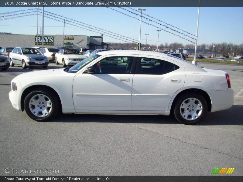 Stone White / Dark Slate Gray/Light Graystone 2006 Dodge Charger SE