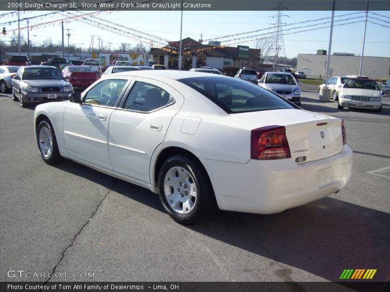 Stone White / Dark Slate Gray/Light Graystone 2006 Dodge Charger SE