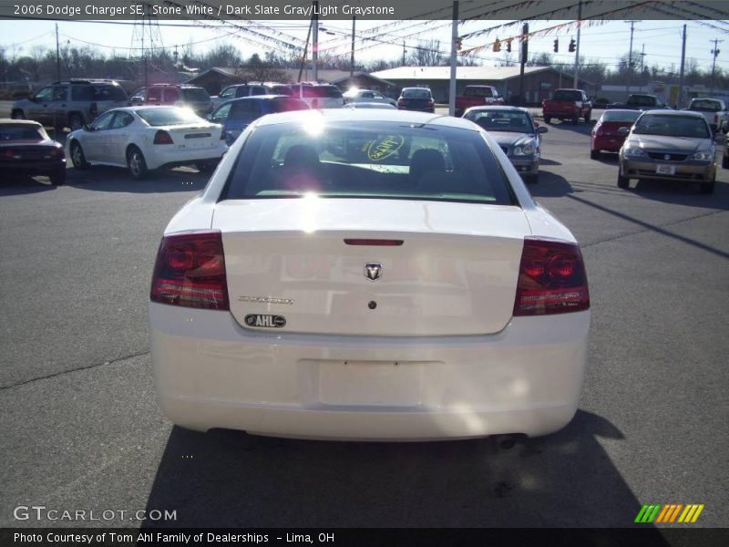 Stone White / Dark Slate Gray/Light Graystone 2006 Dodge Charger SE