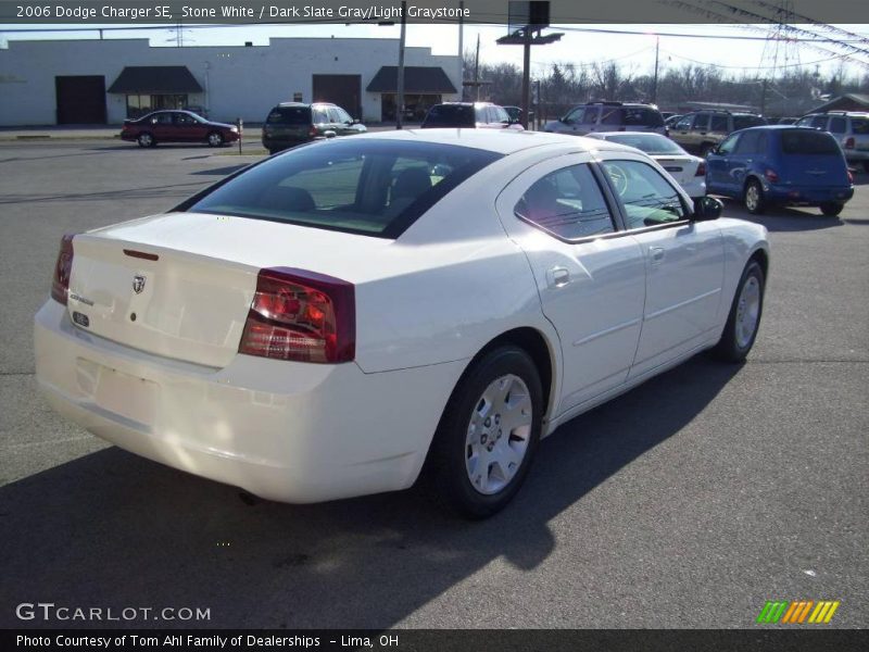 Stone White / Dark Slate Gray/Light Graystone 2006 Dodge Charger SE