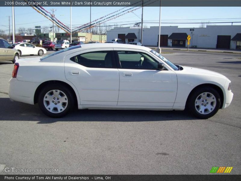 Stone White / Dark Slate Gray/Light Graystone 2006 Dodge Charger SE