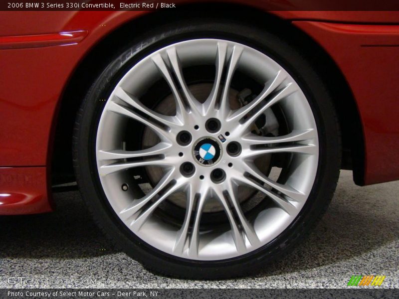 Electric Red / Black 2006 BMW 3 Series 330i Convertible