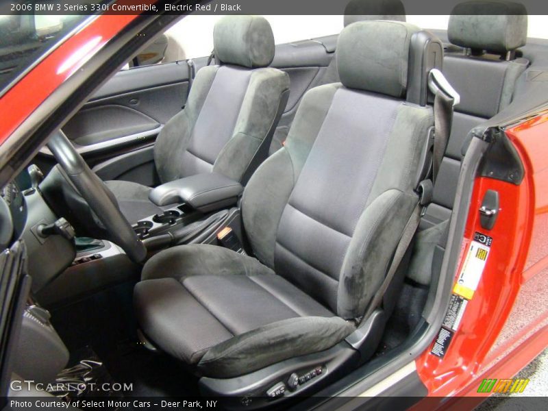 Electric Red / Black 2006 BMW 3 Series 330i Convertible