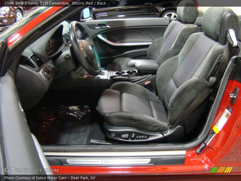 Electric Red / Black 2006 BMW 3 Series 330i Convertible