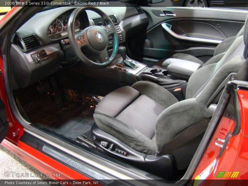 Electric Red / Black 2006 BMW 3 Series 330i Convertible