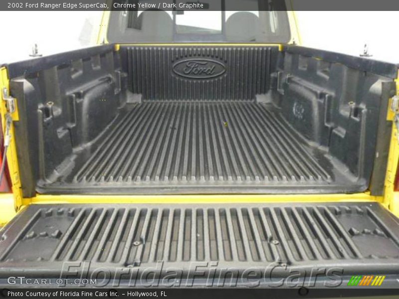 Chrome Yellow / Dark Graphite 2002 Ford Ranger Edge SuperCab