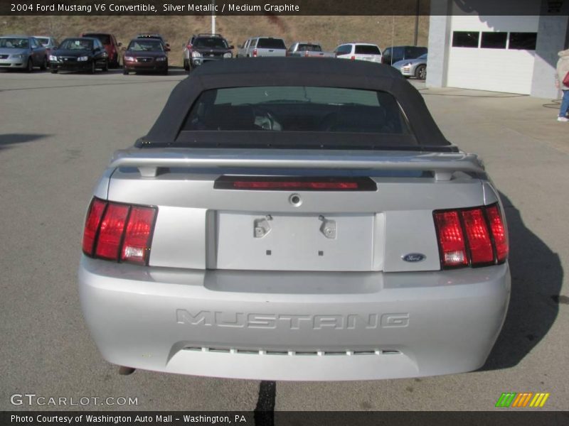 Silver Metallic / Medium Graphite 2004 Ford Mustang V6 Convertible