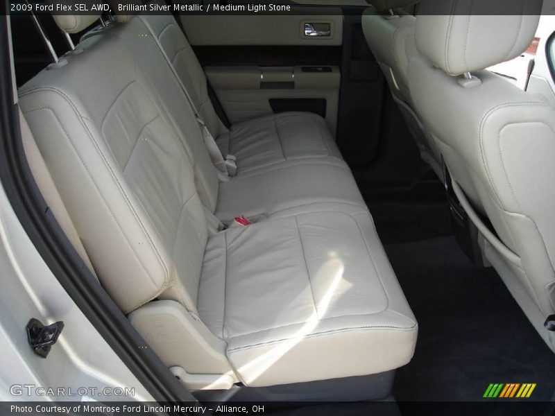 Brilliant Silver Metallic / Medium Light Stone 2009 Ford Flex SEL AWD