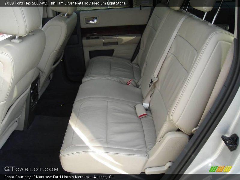 Brilliant Silver Metallic / Medium Light Stone 2009 Ford Flex SEL AWD