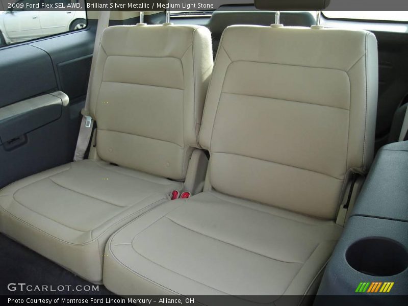 Brilliant Silver Metallic / Medium Light Stone 2009 Ford Flex SEL AWD
