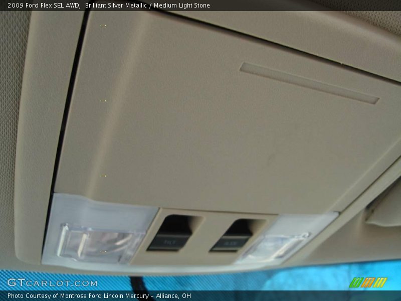 Brilliant Silver Metallic / Medium Light Stone 2009 Ford Flex SEL AWD