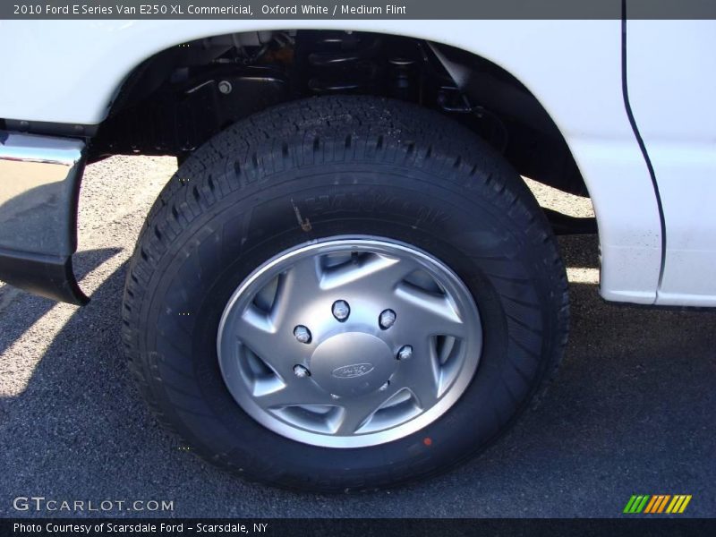Oxford White / Medium Flint 2010 Ford E Series Van E250 XL Commericial