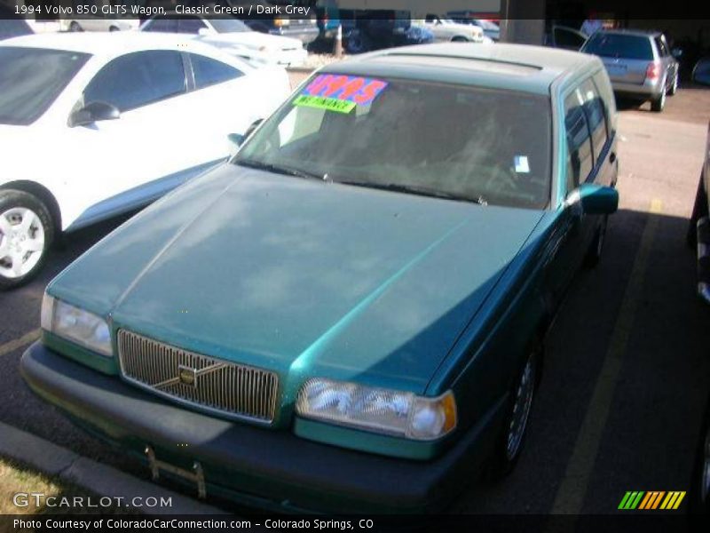 Classic Green / Dark Grey 1994 Volvo 850 GLTS Wagon