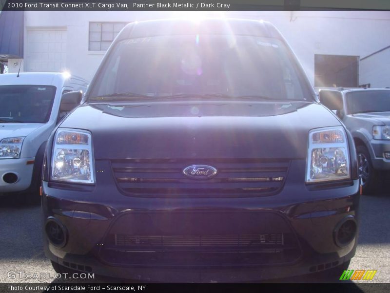 Panther Black Metallic / Dark Gray 2010 Ford Transit Connect XLT Cargo Van
