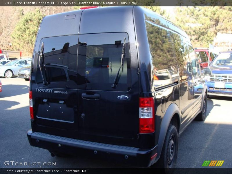 Panther Black Metallic / Dark Gray 2010 Ford Transit Connect XLT Cargo Van