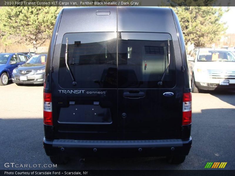 Panther Black Metallic / Dark Gray 2010 Ford Transit Connect XLT Cargo Van
