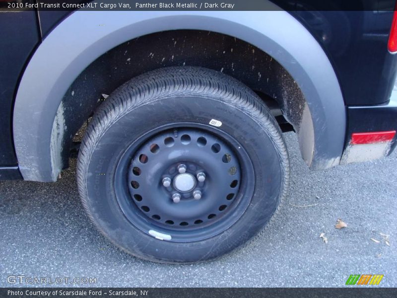 Panther Black Metallic / Dark Gray 2010 Ford Transit Connect XLT Cargo Van